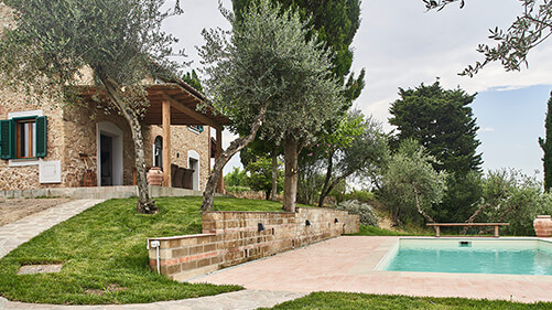 Skøn toscansk landvilla med pool